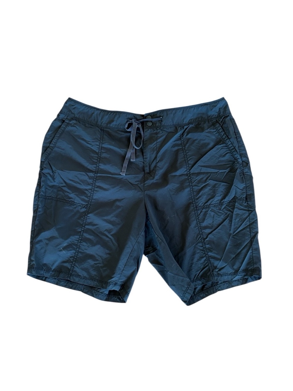 Eddie Bauer Black Nylon Lightweight Shorts Size 16W‎